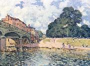 Brucke von Hampton Court Alfred Sisley